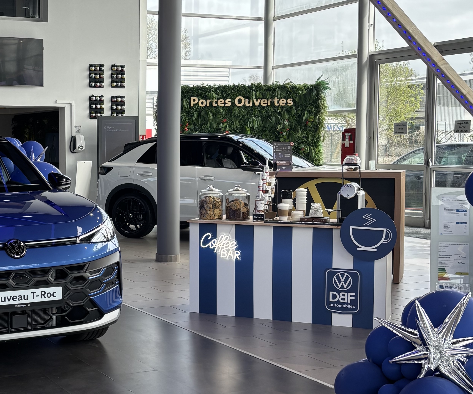 Décoration évènement Volkswagen Toulouse