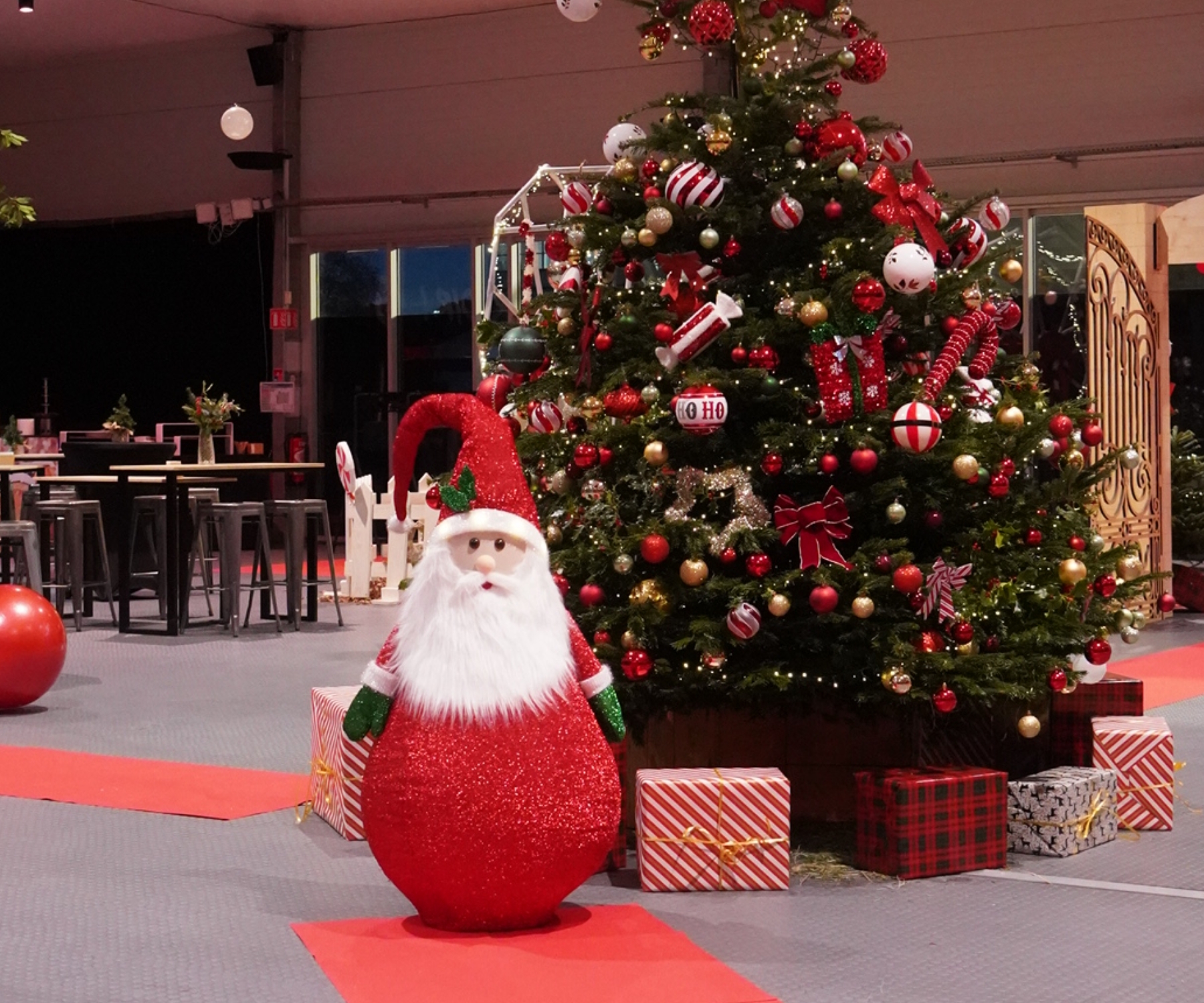 Soirée Noël décoration évènement